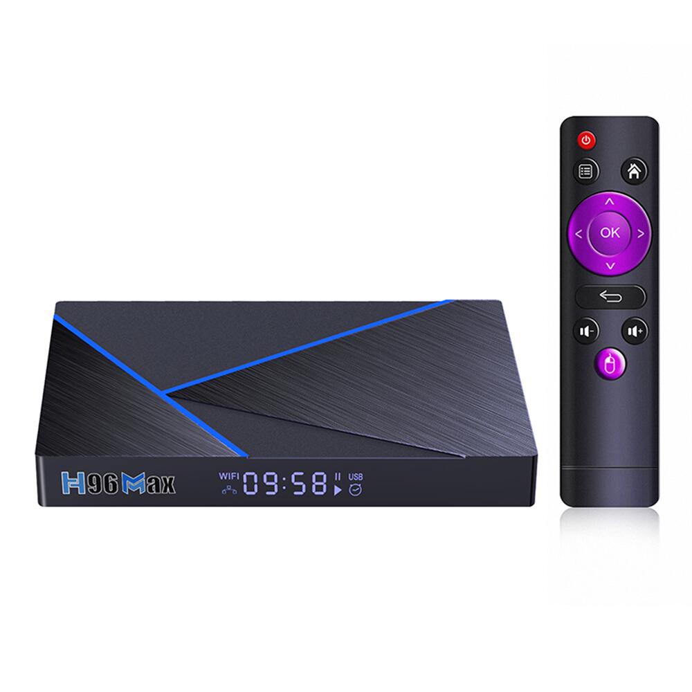 H96 MAX V56 Rockchip RK3566 reproductor de transmisión fabricante de China OEM