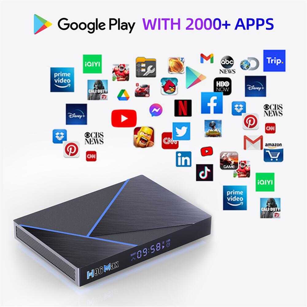 H96 MAX V56 Rockchip RK3566 reproductor de transmisión fabricante de China OEM