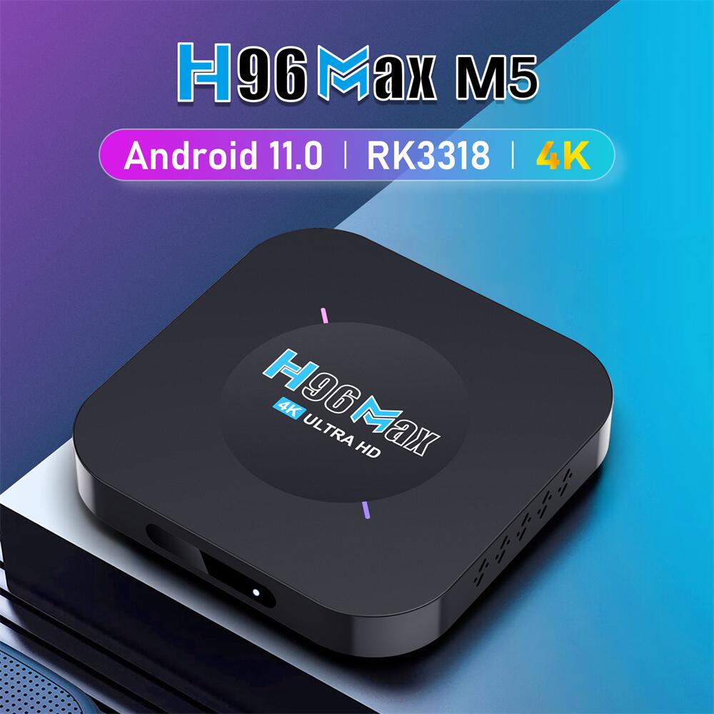 H96 Max M5 RockChip RK3318 caja de televisión ott fabricante de China OEM