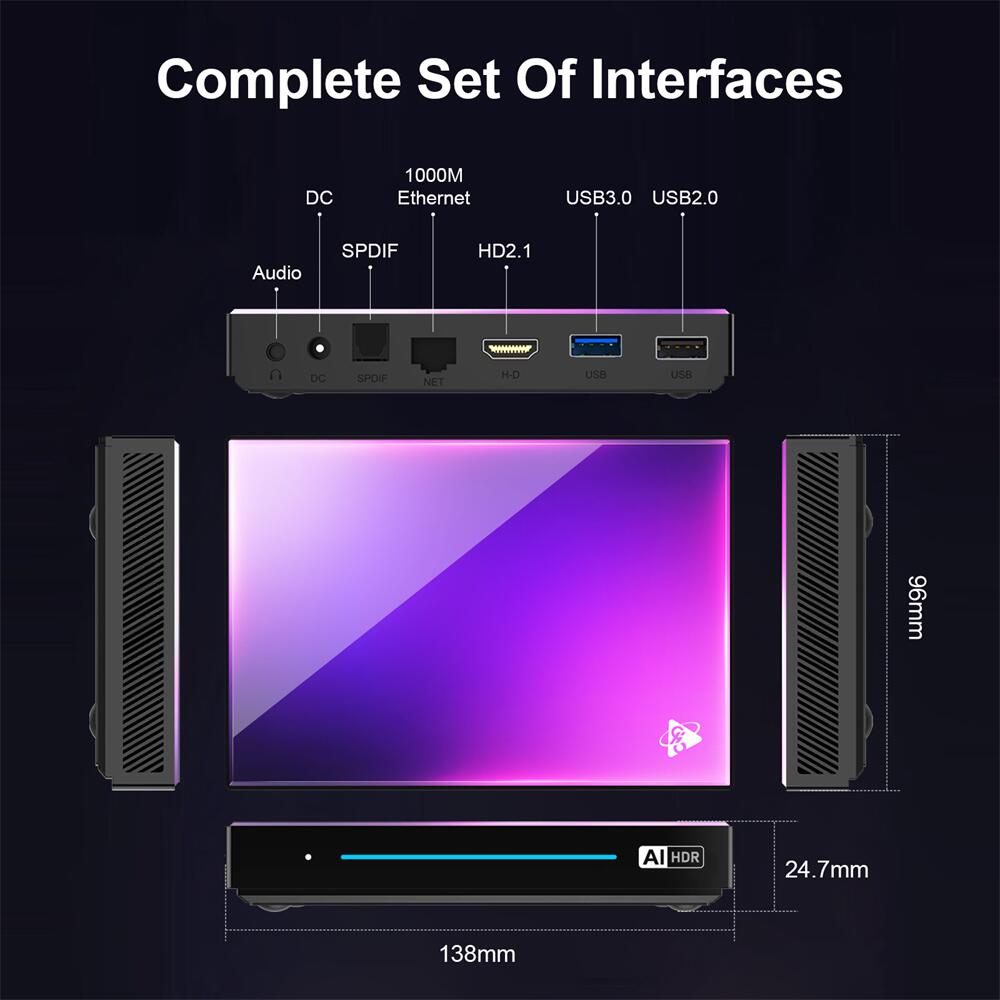 H96 Max M9 RockChip RK3576 caja de televisión inteligente fabricante de China OEM