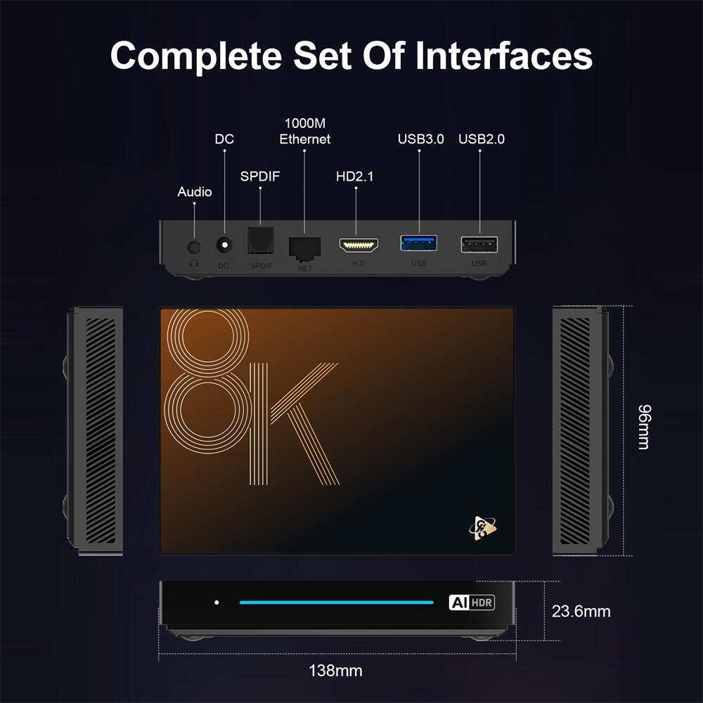 H96 Max M9S RockChip RK3576 reproductor de transmisión ODM fabricante de China