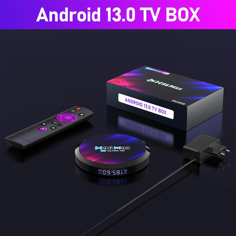 H96 Max RK3528 RockChip RK3528 caja de televisión ott fabricante de China OEM