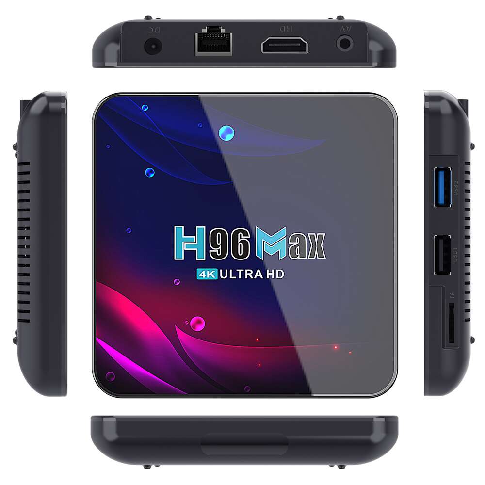 H96 Max V11 RockChip RK3318 caja de televisión inteligente fabricante exportador de China
