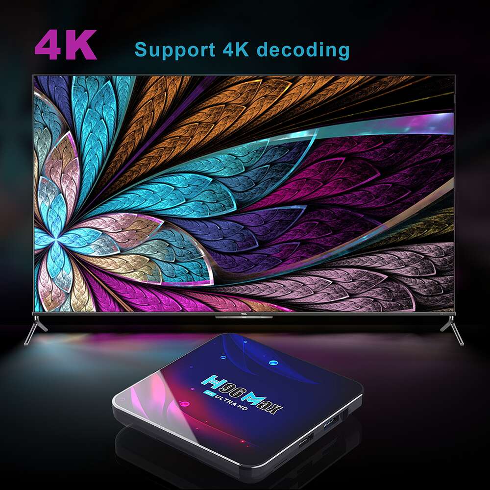 H96 Max V11 RockChip RK3318 caja de televisión inteligente fabricante exportador de China