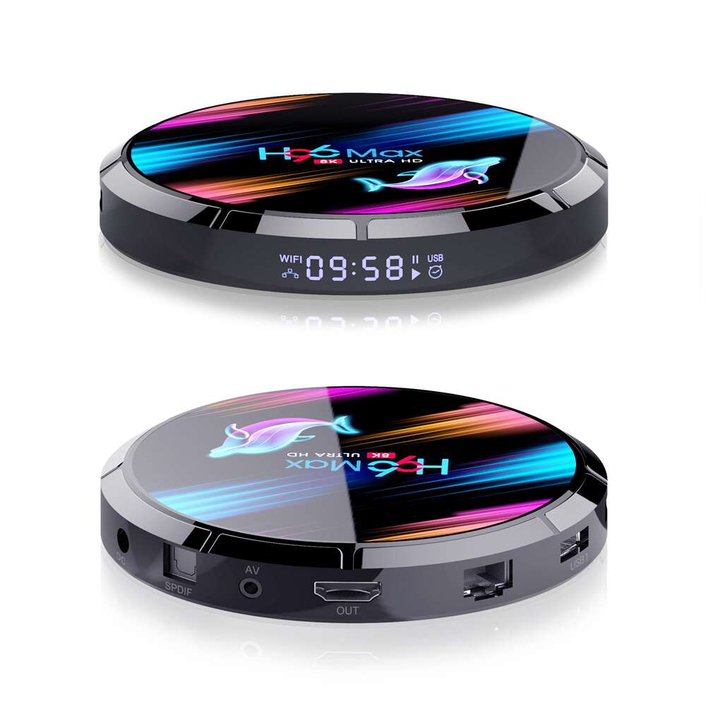 H96 Max X3 Amlogic S905X3 ott телевизор коробки Китай производитель поставщик