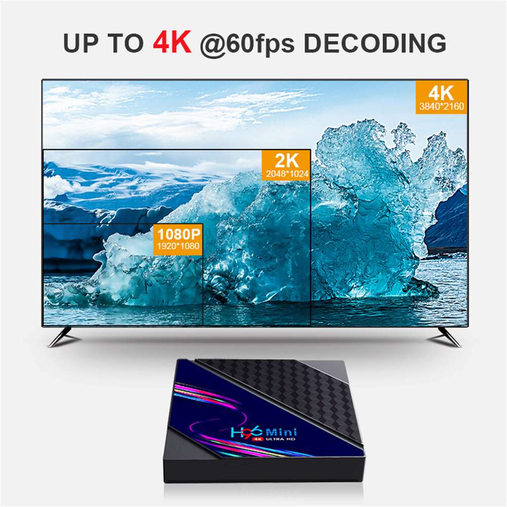 H96 Mini V8 RockChip RK3228A reproductor de transmisión China fabricante exportador
