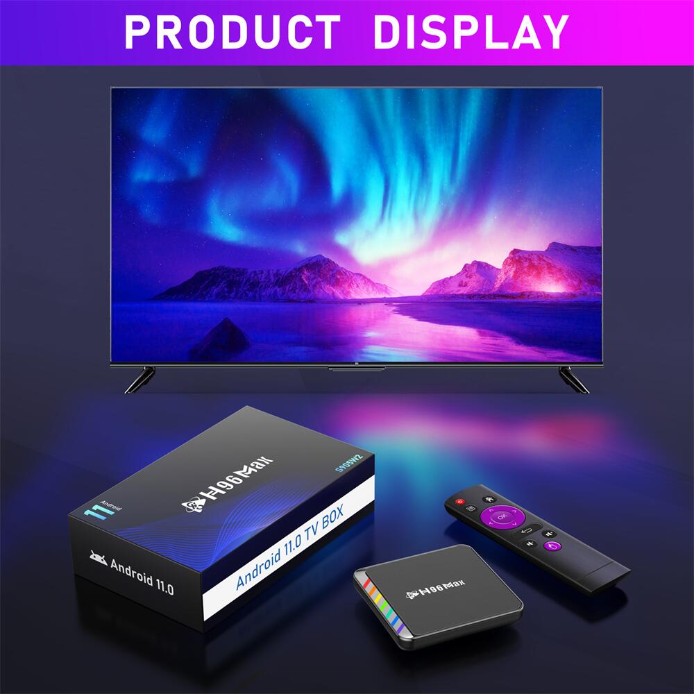H96max W2 Amlogic S905W2 reproductor de transmisión China fabricante exportador