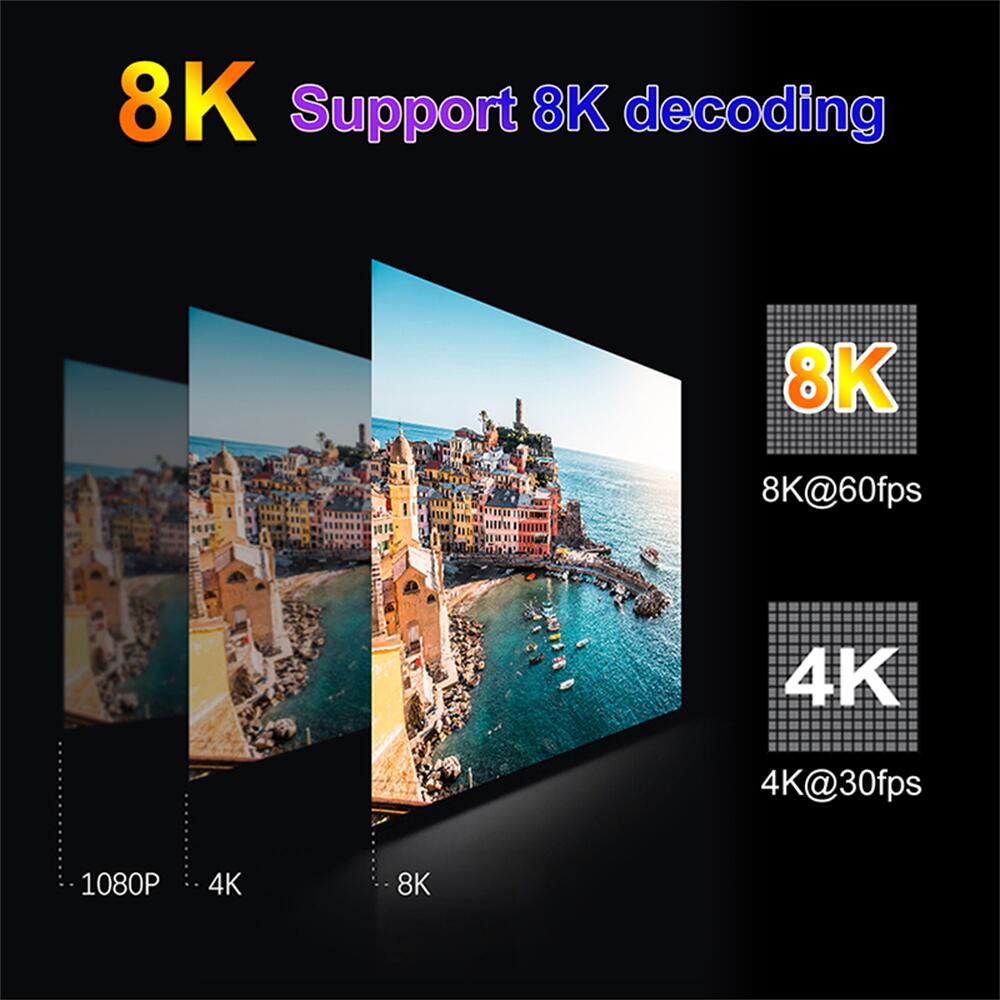 Imágenes de calidad HD increíbles del reproductor de transmisión H96 MAX V56 Rockchip RK3566