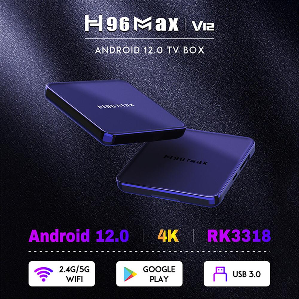 Por qué H96 Max V12 RockChip RK3318 caja de televisión para Android es mejor que el resto