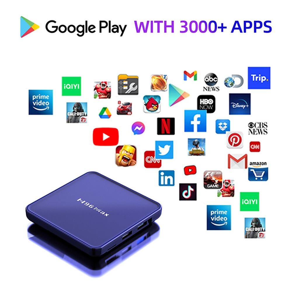 H96 Max V12 RockChip RK3318 caja de televisión android: maravillas de entretenimiento personalizadas